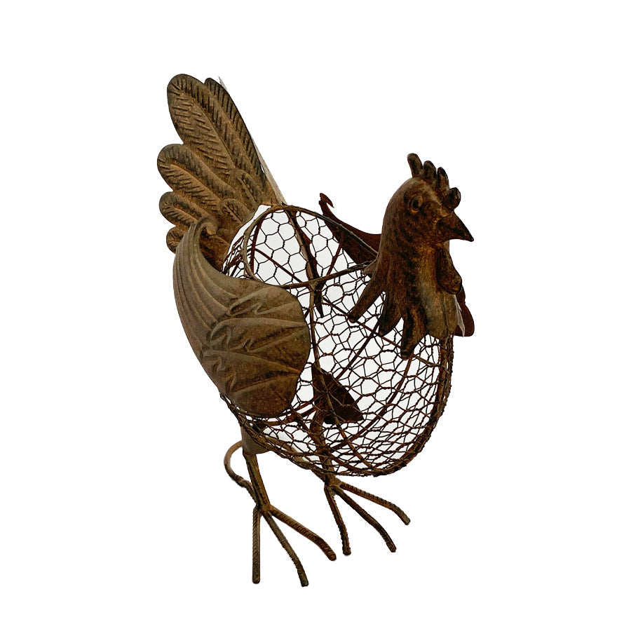 Decorative Chook Egg Basket/Storage 38x18x40.5cm