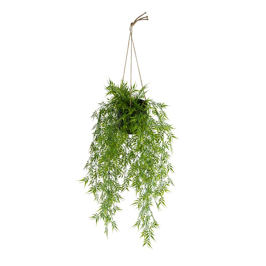 Potted Hanging Artificial Willow on Rope 31x105cm