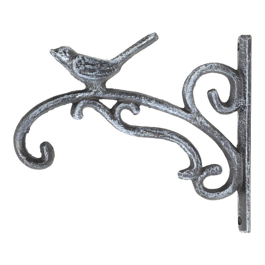 Fleur Wall Bracket Hook w/Bird