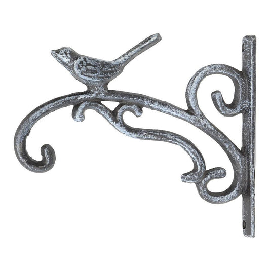 Fleur Wall Bracket Hook w/Bird