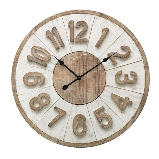 XXL Hamptons Giro Wall Clock 70cm