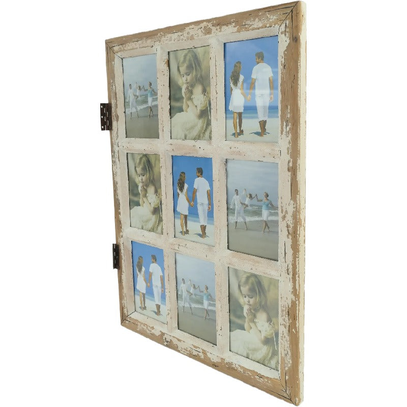 Beach House 'Window' 9-Pic 4x6" Photoframes 39x2x53.5cm