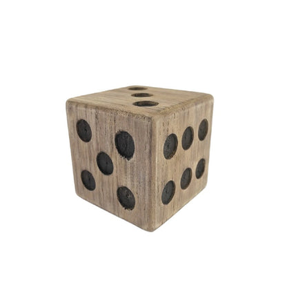 Natural Finish Square Dice 13x13x13cm