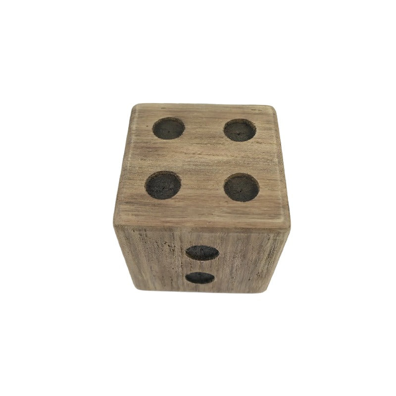 Natural Finish Square Dice 13x13x13cm