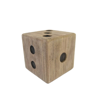 Natural Finish Square Dice 13x13x13cm