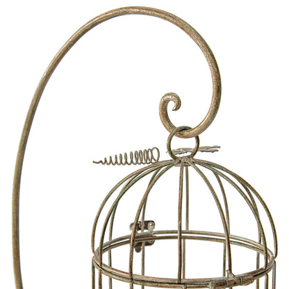 Birdcage on Stand Candleholder 18x28x42.5cm