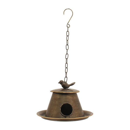 Hanging Birdhouse w/Feeder Tray 20x20x14.5cm