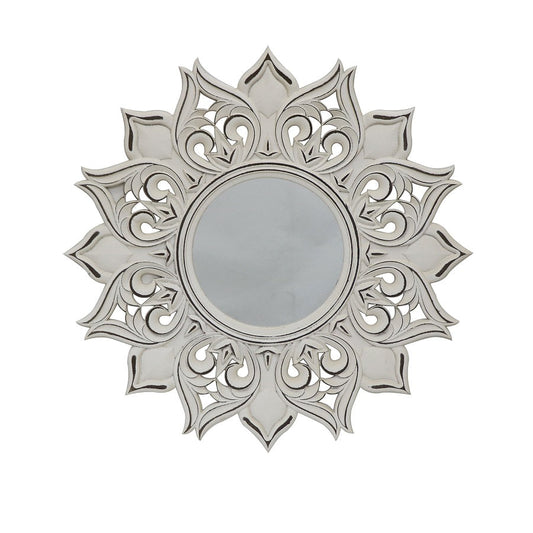 XL Moulded Fleur Mirror 80x2cm