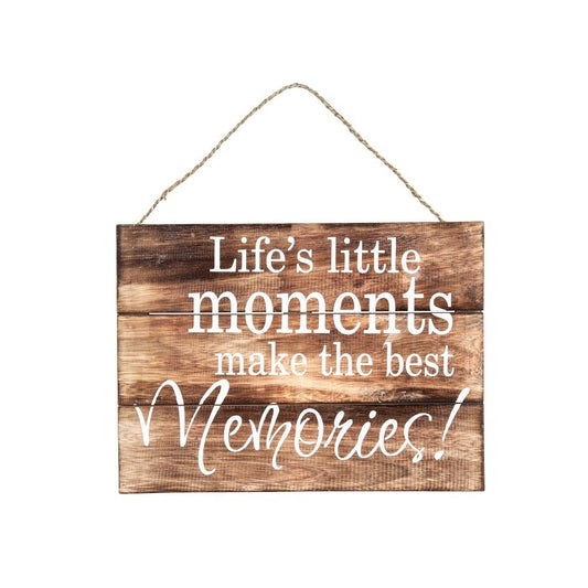 Life's Moments Handcrafted Wallart 40x2x30cm