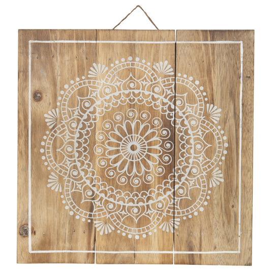 Handmade Wooden Intricate Mandala Wall Art