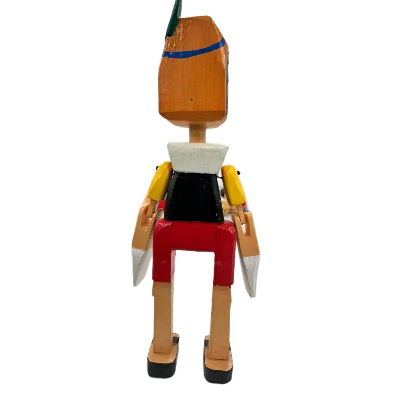 Handcrafted Standing Pinocchio 14x10x35cm