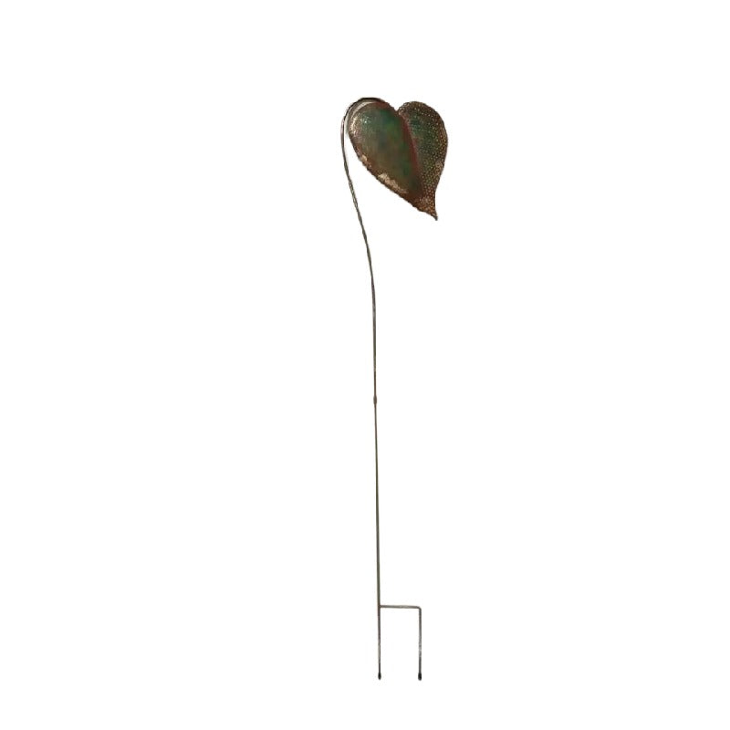 Stem with Heart Garden Stake 20x4x112cm