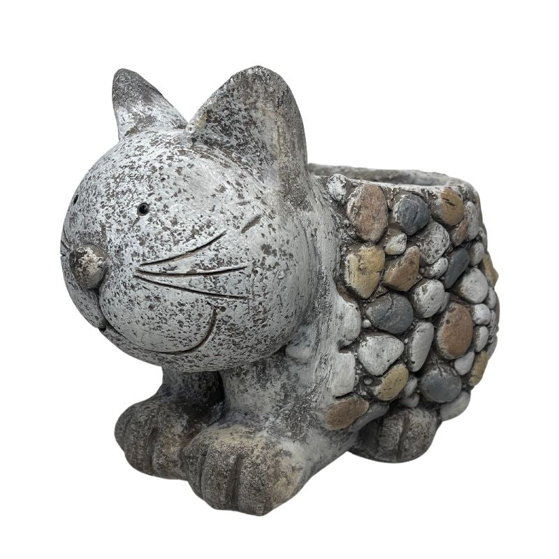 Kitten Planter W/ Hole & Plug29.5x21.5x21cm