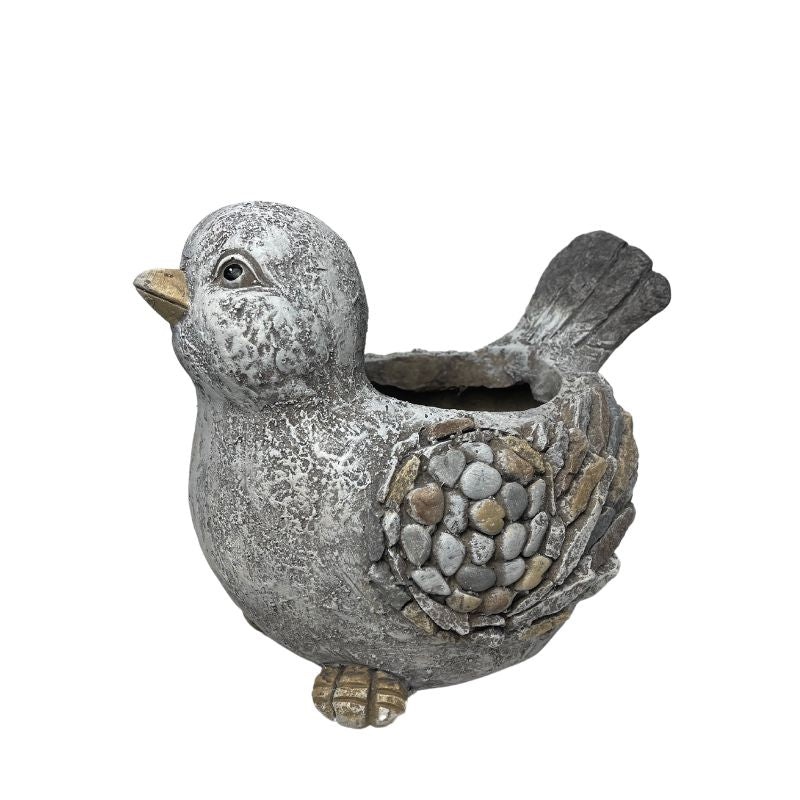 Baby Bird Planter W/ Hole & Plug33.5x24.5x26cm