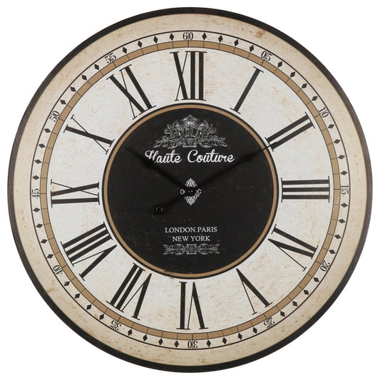 60cm Haute Couture Wall Clock 60x4.5cm