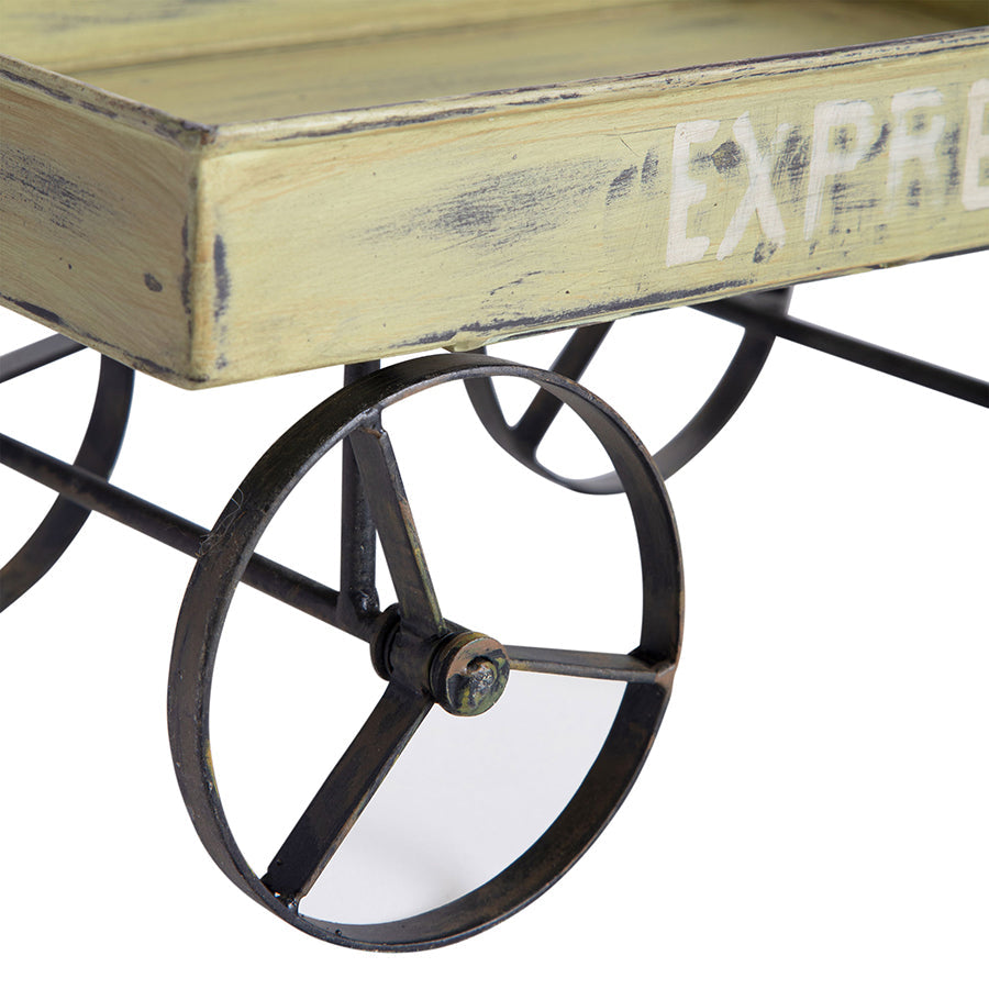 Handcrafted Vintage Farmers Cart 35x19x15cm