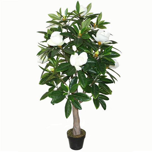 Potted Artificial Faux Magnolia 130cm