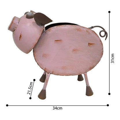 Glamour Pig Planter 34x22x31cm