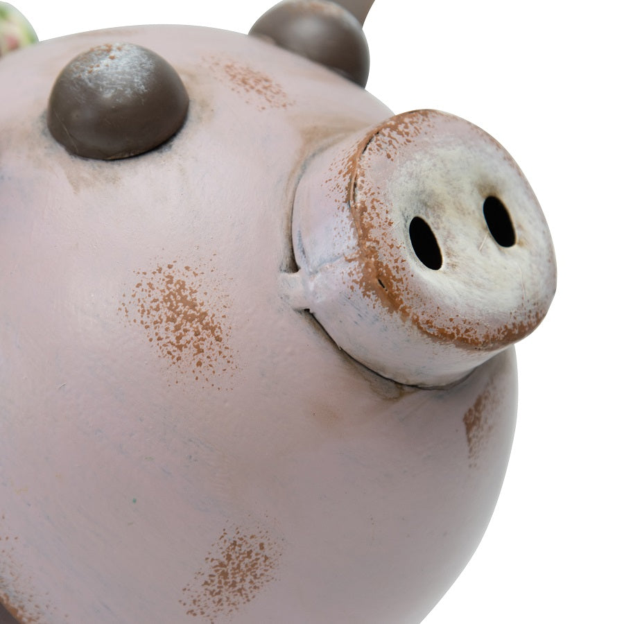 Glamour Pig Planter 34x22x31cm