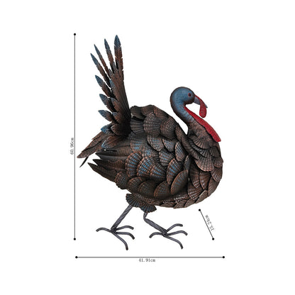 Mr Turkey Wall Art 42x15x61cm