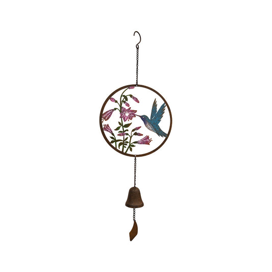 Bird Laser-Cut Hanging Bell 23x6x65cm