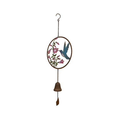 Bird Laser-Cut Hanging Bell 23x6x65cm