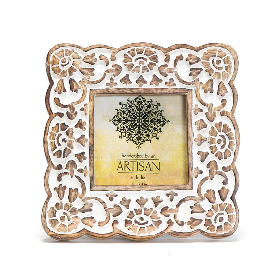 Artisan Hamptons Square Loop 4x4 Photoframe