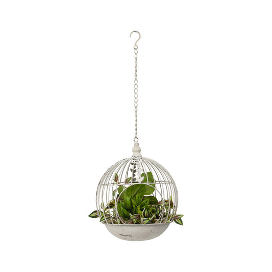 Round Hanging Martinique Birdfeeder 26x33-68cm