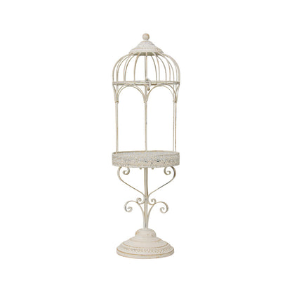 Martinique Arch Planter/Candleholder Cage on Base 22x72cm