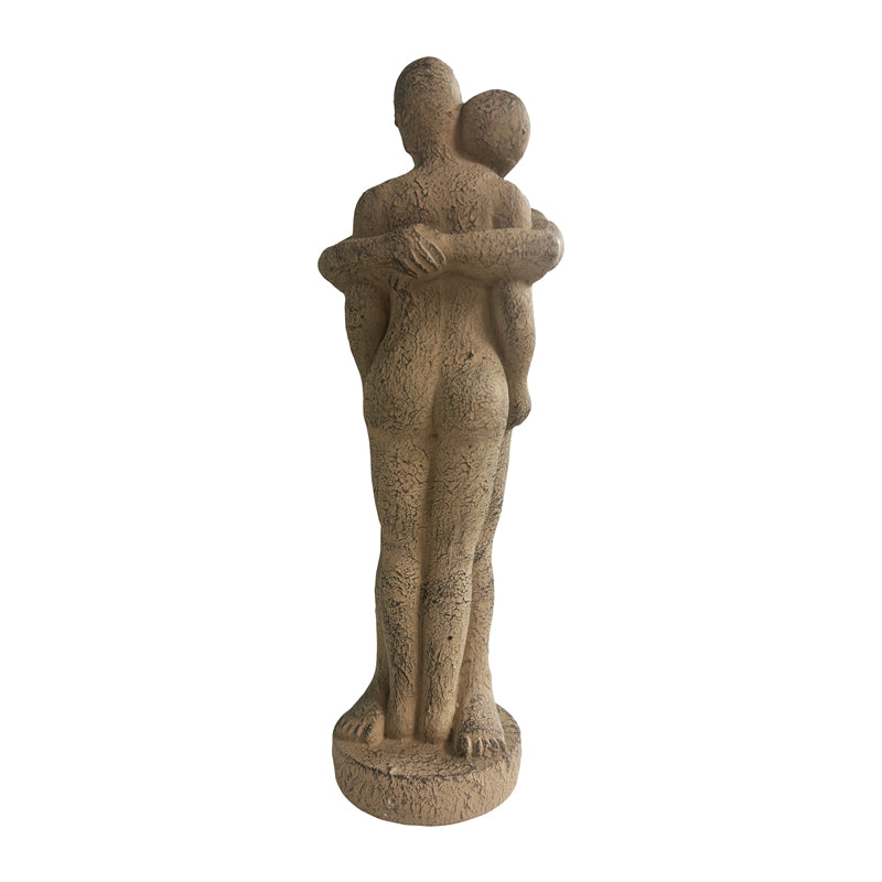 Hugging Couple Decorative Statue 12x10x36cm