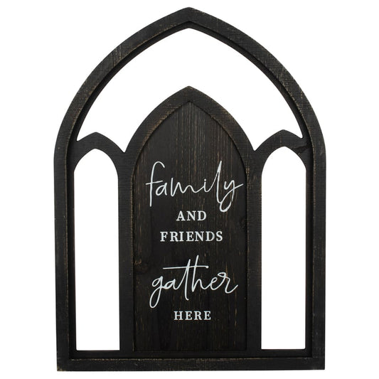 Nero Arch 'Family & Friends' Wall Art 45.5x3x60cm