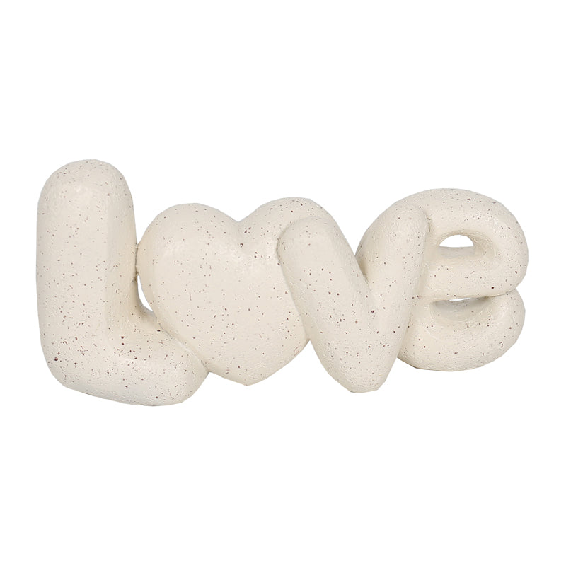 Love w/Heart Decorative Ornament 21x6x10.5cm