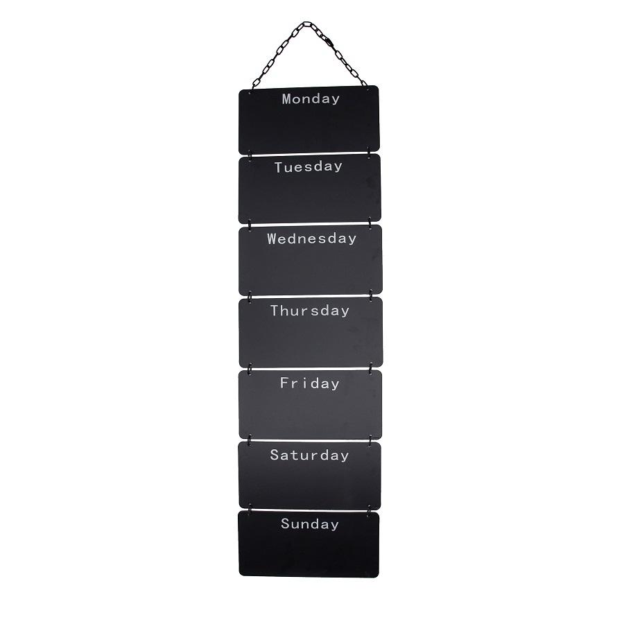 Seven-Day Message-Stack Blackboard