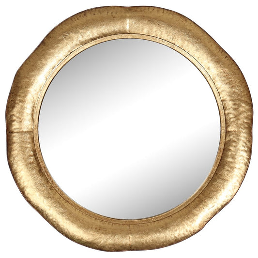 80cm Palais Gold Wall Mirror 80x3.5cm