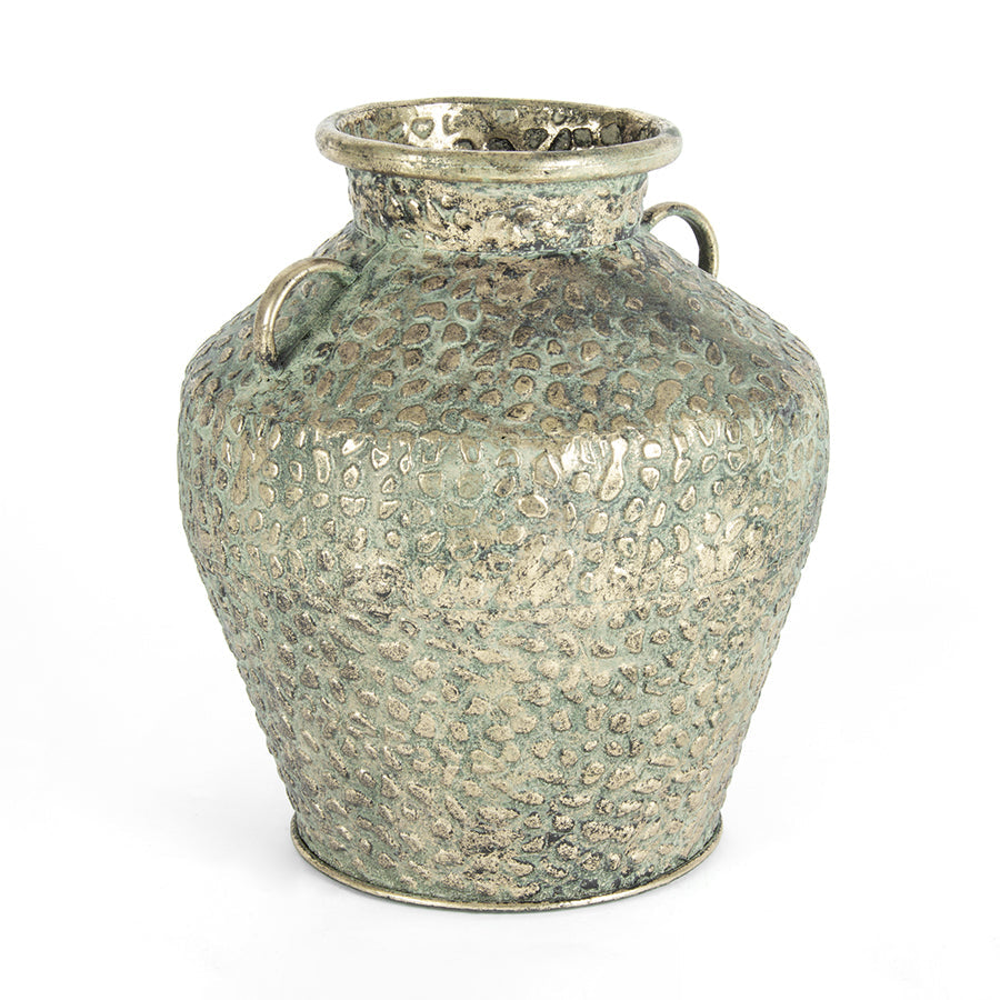 Hammered Urn-Antique Gold 30x36cm