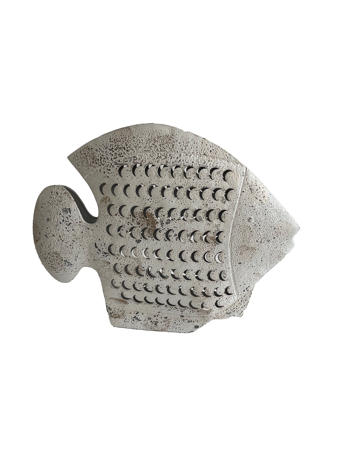 Fish with Scales Ornament 40x7.5x20.5cm